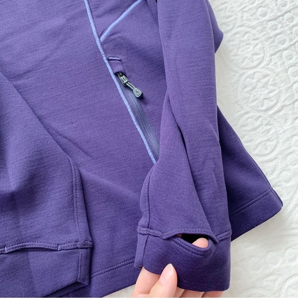 Smartwool Women's‎ PhD HyFi Full Zip Jacket, Purple - Picture 4 of 9